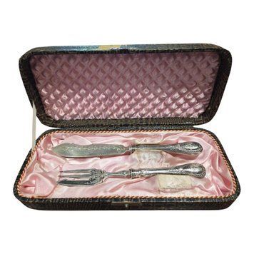 Silver set, "Egoist", all silver, 800 sample